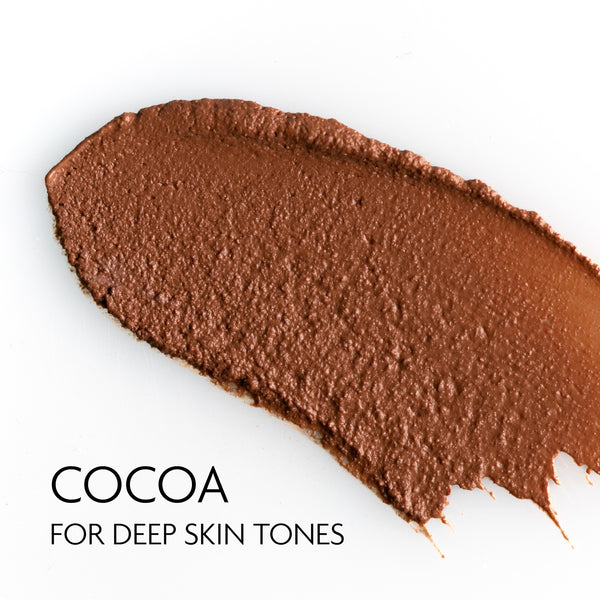 Glow Natural Daily Tinted Mineral Face Sunscreen & Moisturizer Cocoa for Deep Skin Tones